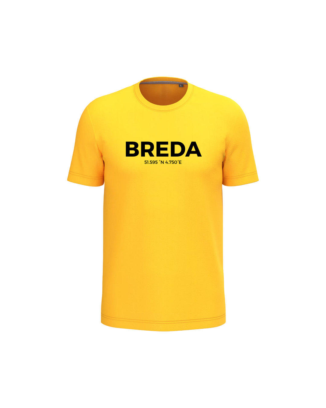 Breda shirt met coördinaten Grote Markt Breda