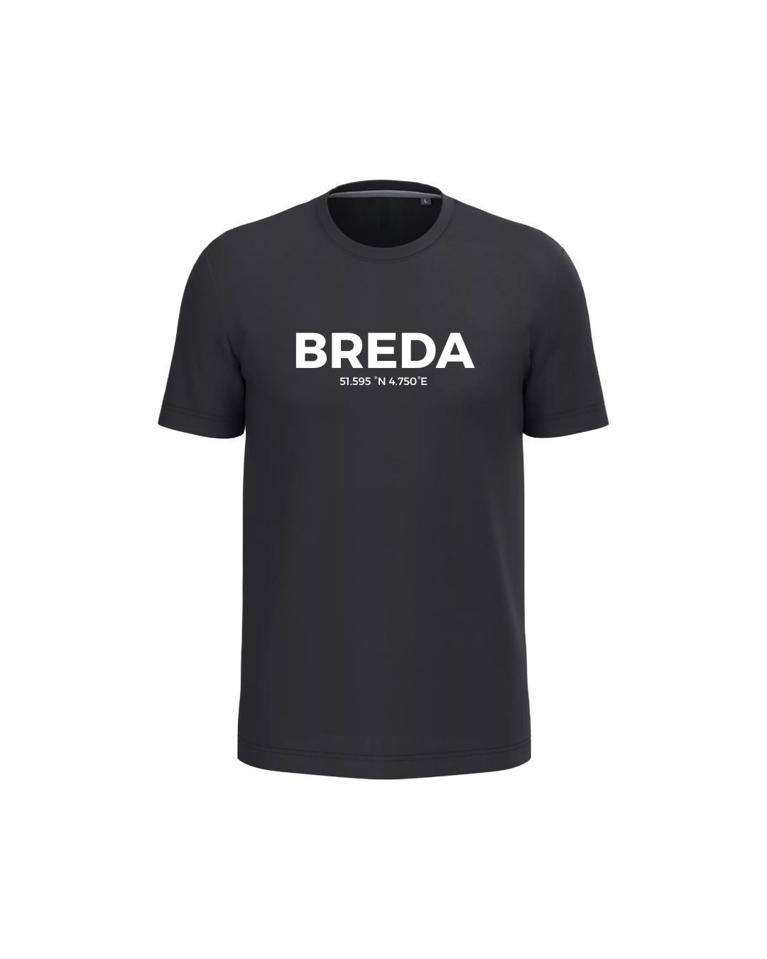 Breda shirt met coördinaten Grote Markt Breda