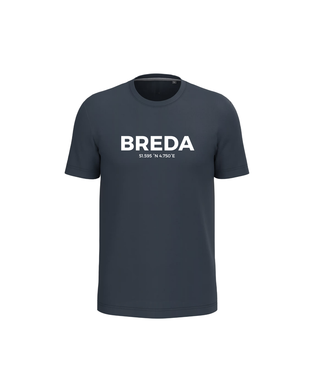 Breda shirt met coördinaten Grote Markt Breda